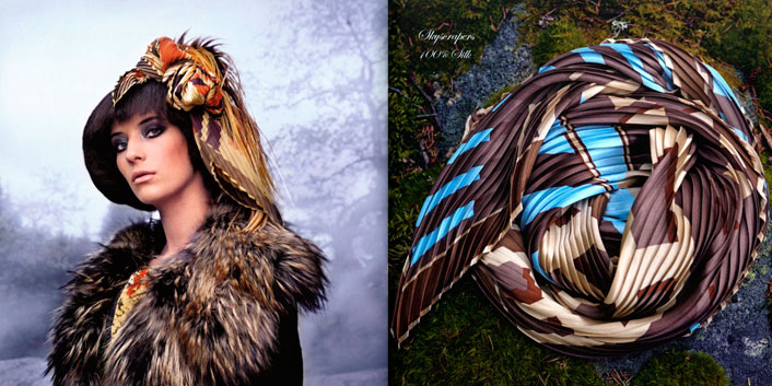 Scarfdesign for Marja Kurki Oy